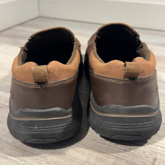 Skechers 66146 Relaxed Fit Expended Seveno Leather Slip On Shoes Men Size US 9 main image 4